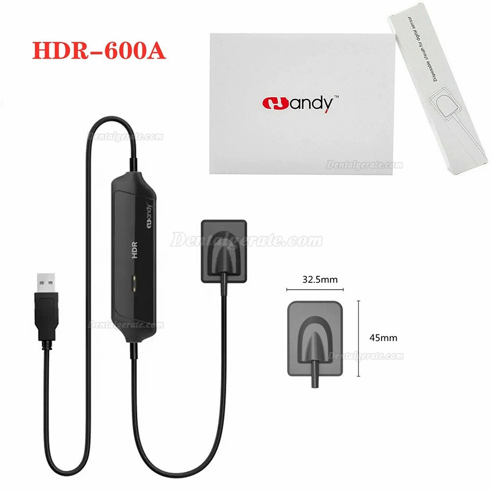 Handy HDR-600A Digitaler Intraorale R&ouml;ntgensensor Zahn&auml;rztlich Intraorale Flachkollektoren